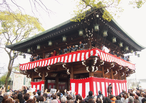 節分祭　(祭典後　豆撒神事)　